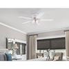 Westinghouse Contempra IV 52" 5-Blade Wht Indoor Ceiling Fan w/Dimmable LED Light 7232300